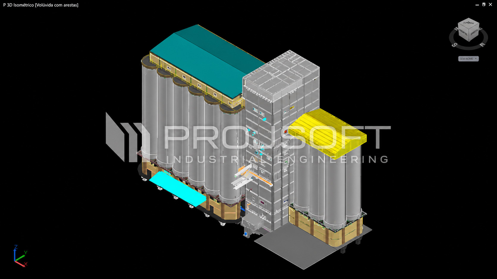AS-BUILT DA FÁBRICA DE PROCESSAMENTO DE MALTE