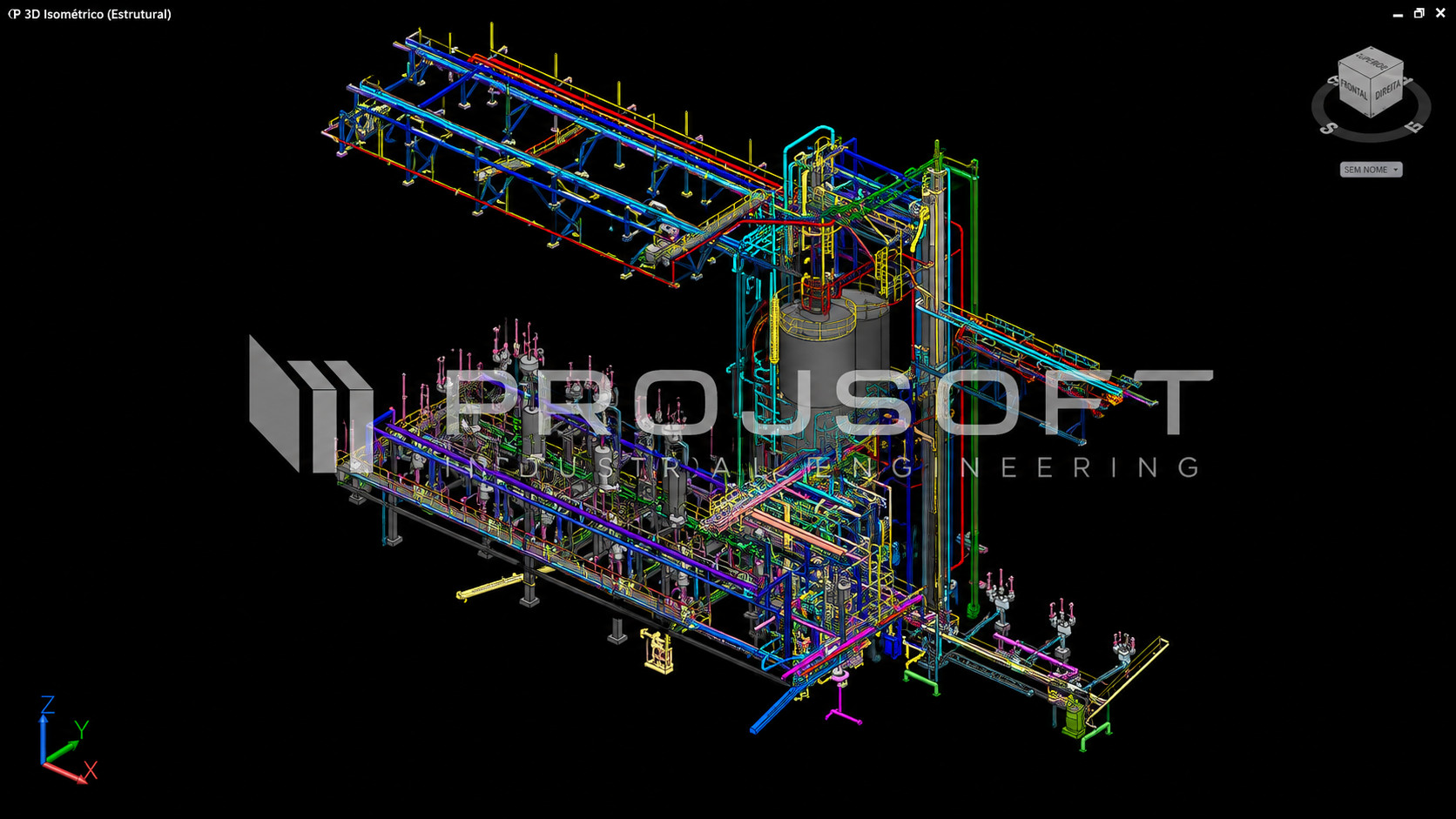 AS-BUILT DA FÁBRICA DE PROCESSAMENTO DE MALTE