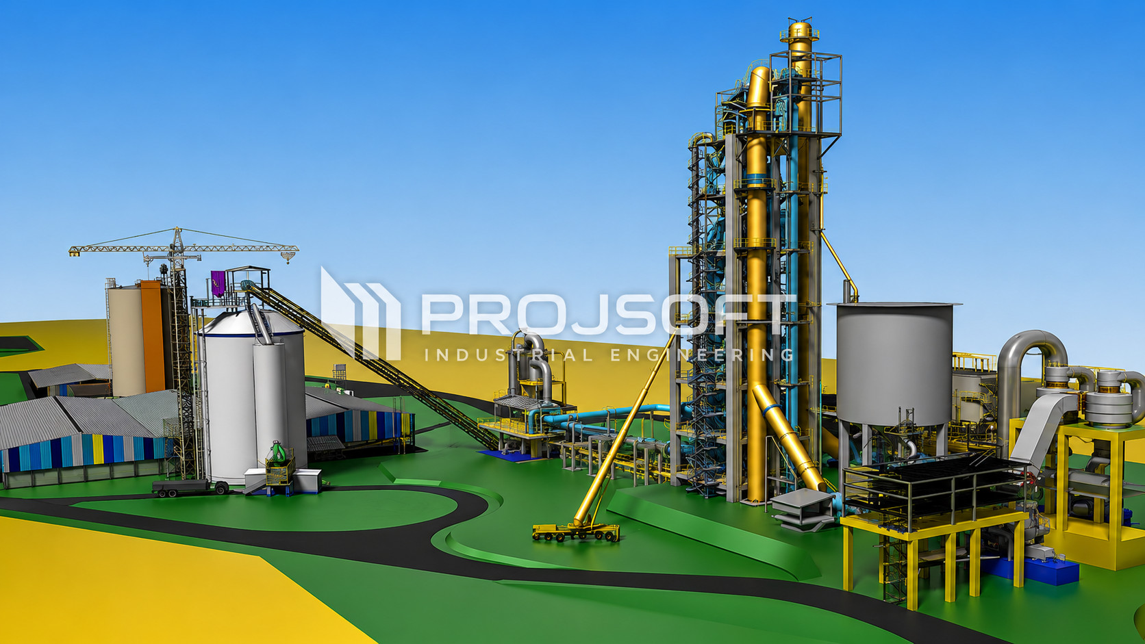 Adequação de Layout da Fábrica de Clínquer e Cimento – Votorantim Cimentos | Unidade Cuiabá